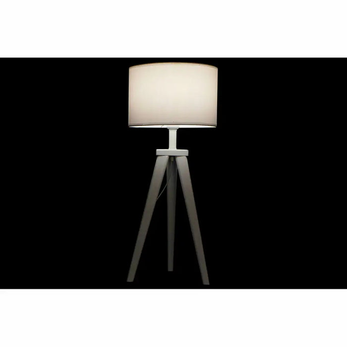 Настолна лампа DKD Home Decor 8424001807918 Дървен Бял 220