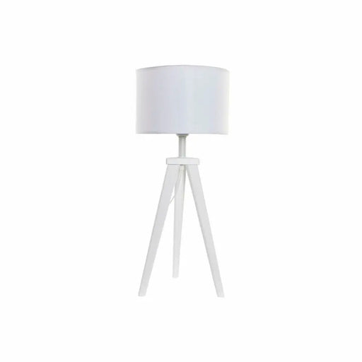 Настолна лампа DKD Home Decor 8424001807918 Дървен Бял 220