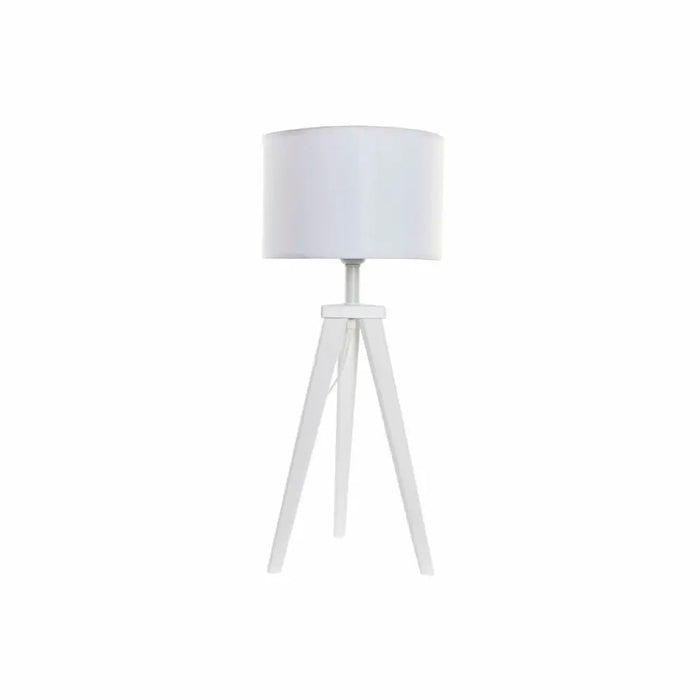 Настолна лампа DKD Home Decor 8424001807918 Дървен Бял 220