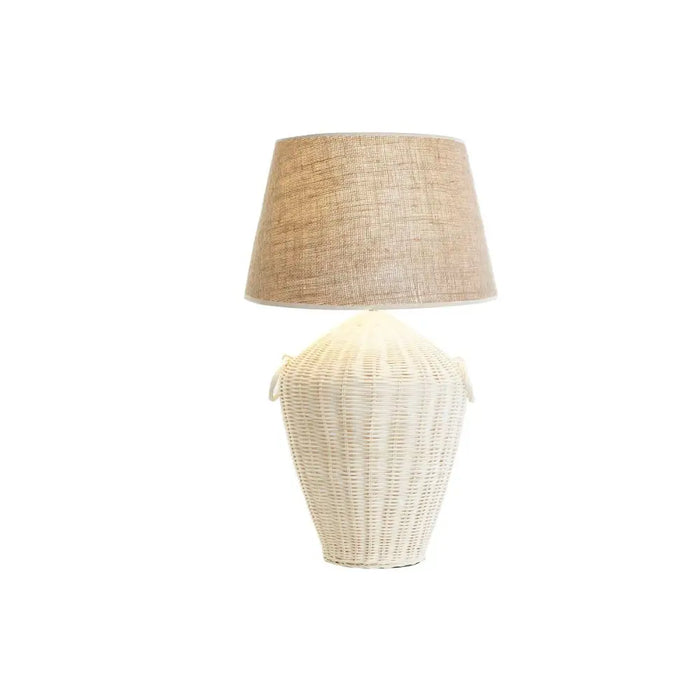 Настолна лампа DKD Home Decor Бял Кафяв 50 W 220 V 42 x 42