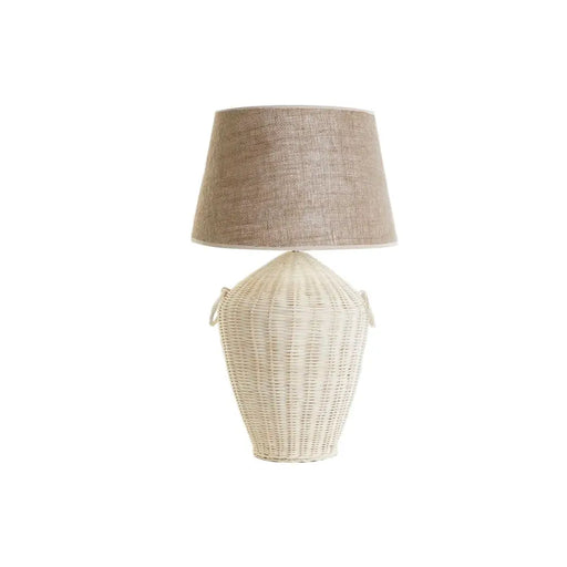 Настолна лампа DKD Home Decor Бял Кафяв 50 W 220 V 42 x 42