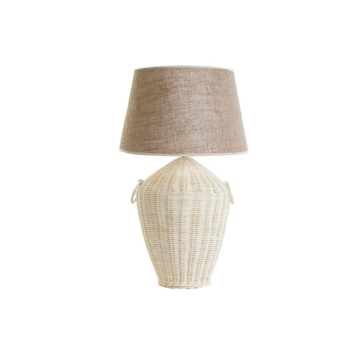 Настолна лампа DKD Home Decor Бял Кафяв 50 W 220 V 42 x 42
