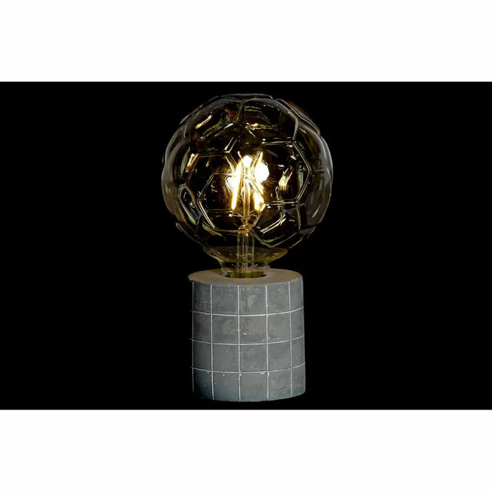 Настолна лампа DKD Home Decor Бял Сив Златен Цимент 12 x 12