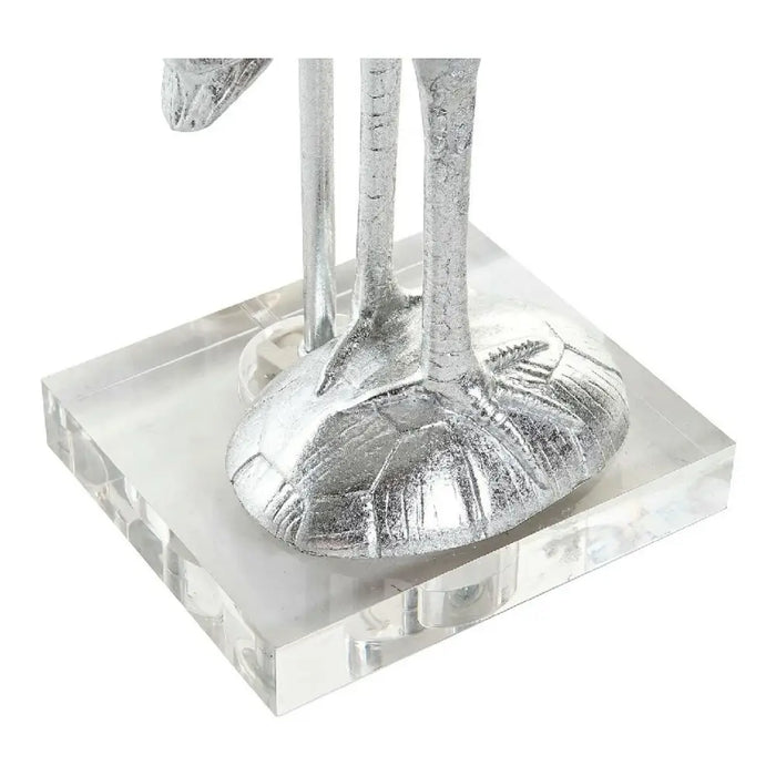 Настолна лампа DKD Home Decor Черен Сребрист Смола 60 W 220