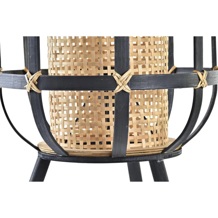 Настолна лампа DKD Home Decor Черен Кафяв Колониален 220 V