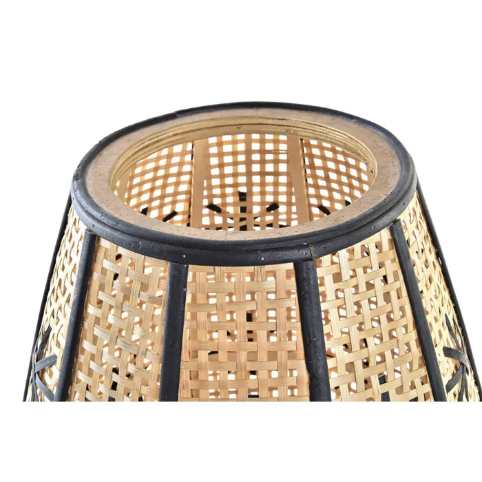 Настолна лампа DKD Home Decor Черен Метал Кафяв 220 V 50 W