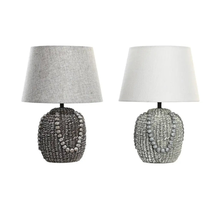 Настолна лампа DKD Home Decor Черен Плат полиестер Зелен