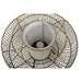 Настолна лампа DKD Home Decor Черен Златен Желязо 50 W 220