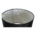 Настолна лампа DKD Home Decor Черен Сребрист Смола 60 W 220