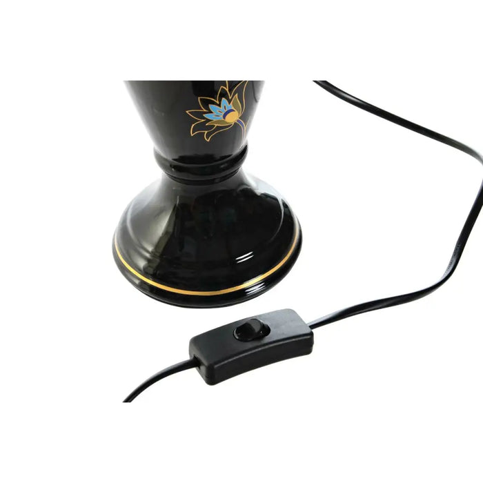 Настолна лампа DKD Home Decor Черен Златен Lind 220 V 50 W