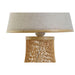 Настолна лампа DKD Home Decor Кафяв Естествен Бамбук 50 W