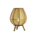 Настолна лампа DKD Home Decor Кафяв Pатан 50 W (29 x 29 x