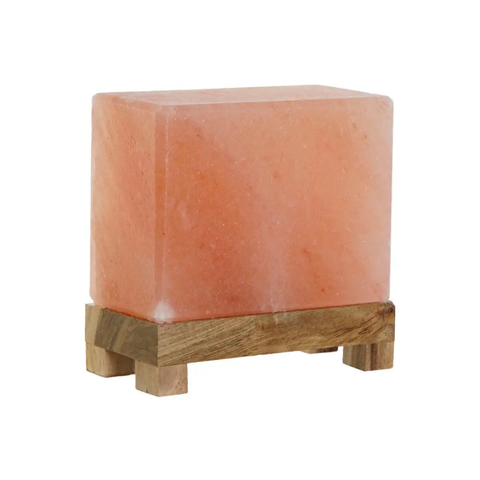 Настолна лампа DKD Home Decor Кафяв Розов Сол Aкациево