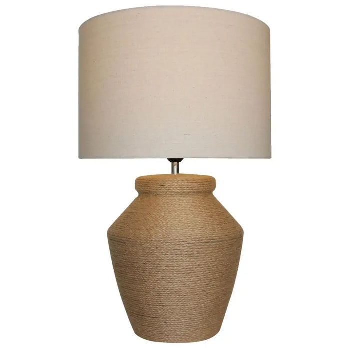 Настолна лампа DKD Home Decor Кафяв Бежов Въже Dolomite 25