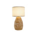 Настолна лампа DKD Home Decor Кафяв Естествен Бамбук 50 W