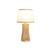 Настолна лампа DKD Home Decor Кафяв Естествен Бамбук 50 W