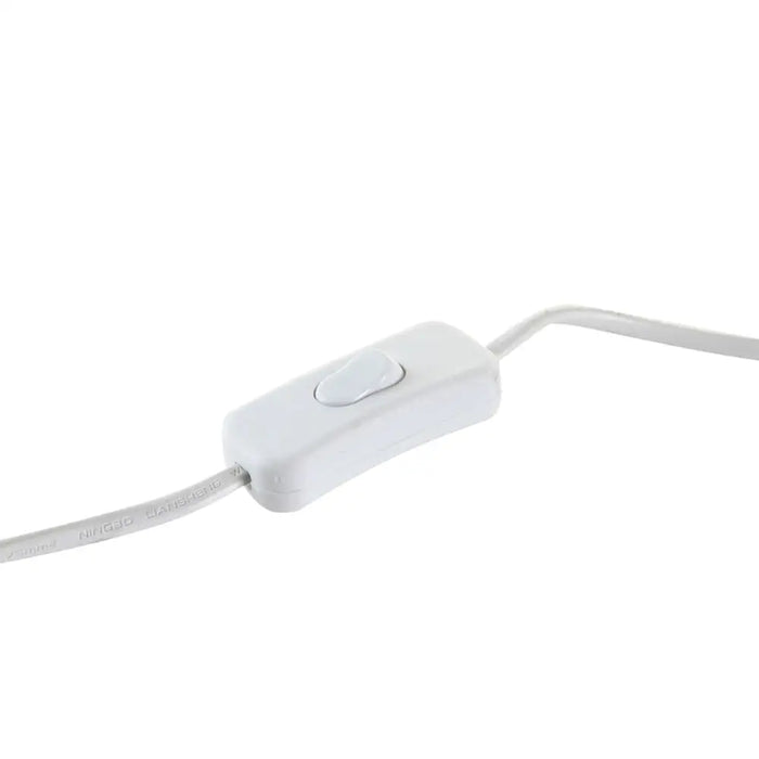 Настолна лампа DKD Home Decor Метал Бял Многоцветен 220 V