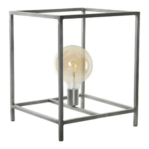 Настолна лампа DKD Home Decor Метал Тъмно сив (33 x 33 x 40