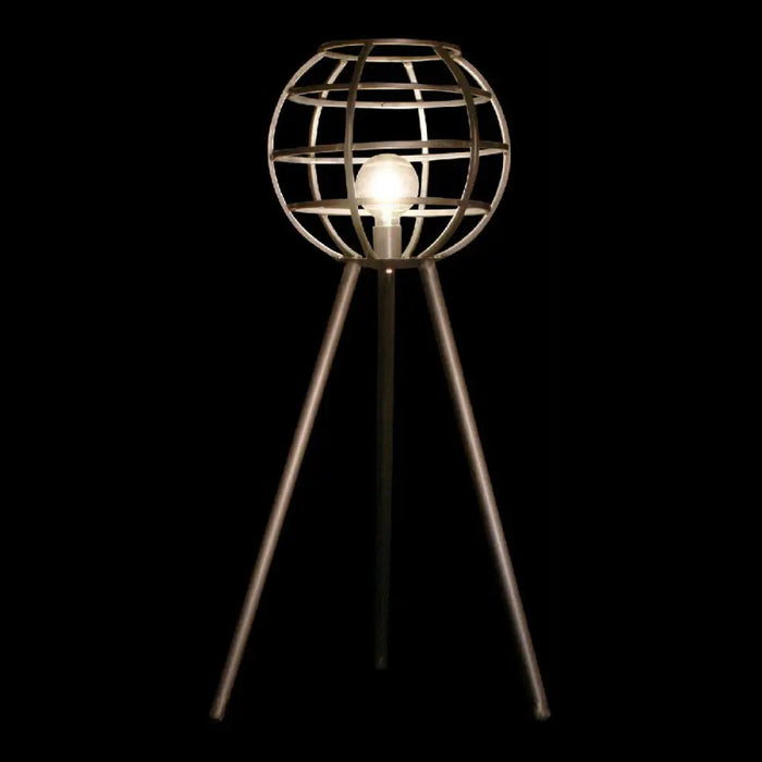 Настолна лампа DKD Home Decor Метал Тъмно сив (50 x 50 x 98