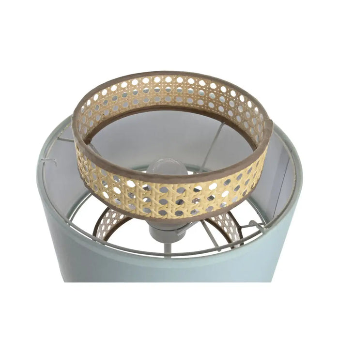 Настолна лампа DKD Home Decor Метал Зелен Светло розово 220