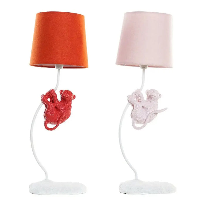 Настолна лампа DKD Home Decor полиестер Смола 25W 220 V