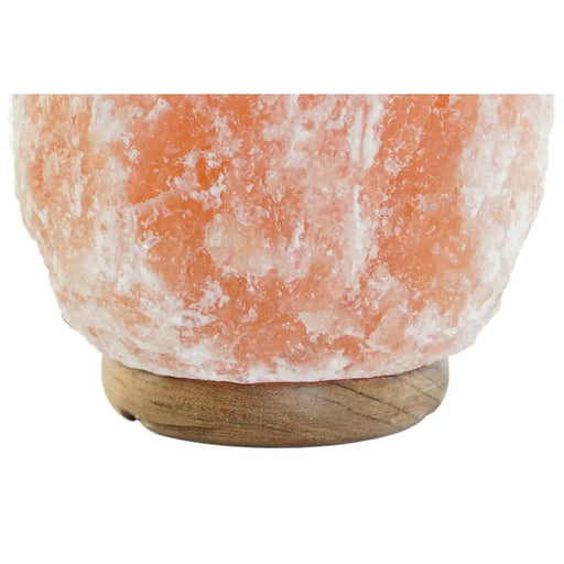 Настолна лампа DKD Home Decor Розов Сол Aкациево дърво 220