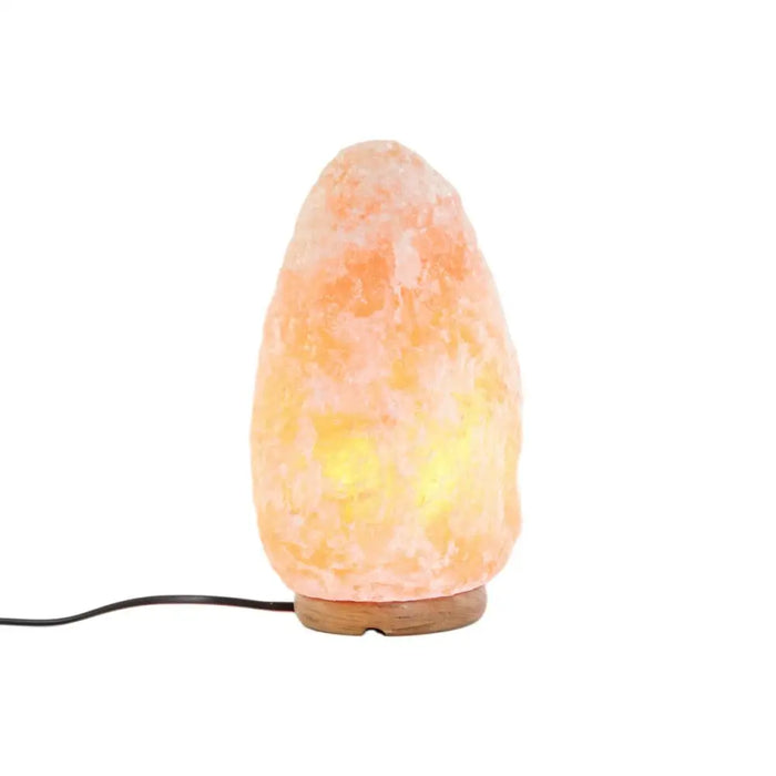Настолна лампа DKD Home Decor Розов Сол Aкациево дърво 220