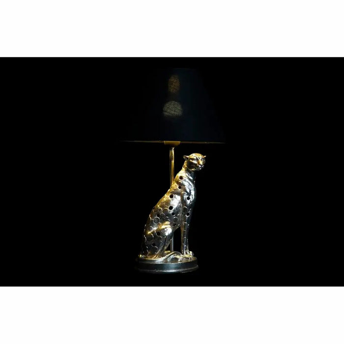 Настолна лампа DKD Home Decor Сребрист Черен Златен 26 x 26