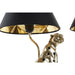Настолна лампа DKD Home Decor Сребрист Черен Златен 26 x 26