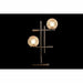 Настолна лампа DKD Home Decor Златен 220 V Модерен (38 x 16