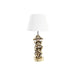 Настолна лампа DKD Home Decor Златен Бял Колониален 220 V