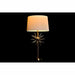 Настолна лампа DKD Home Decor Златен Метал Бял 41 x 41 x 80