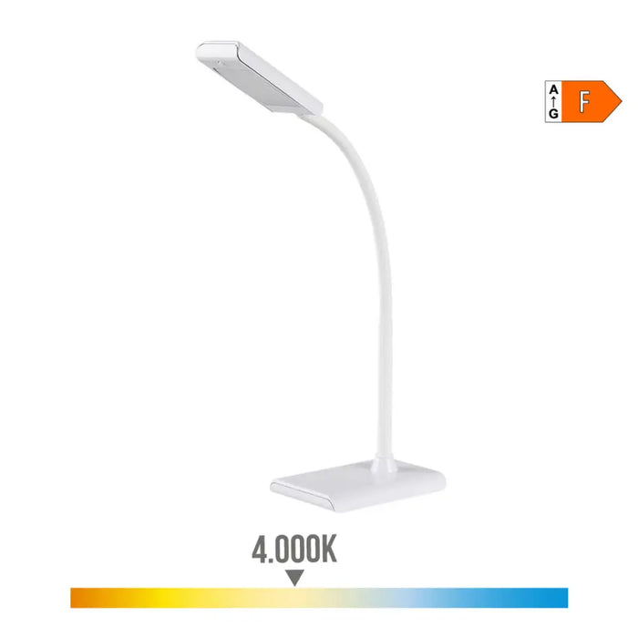 Настолна лампа EDM 30116 Бял полипропилен 7 W 400 lm 9 x 13
