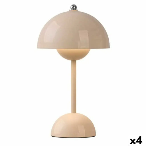 Настолна лампа Gift Decor Бежов 1,5 W Гъба (4 броя)