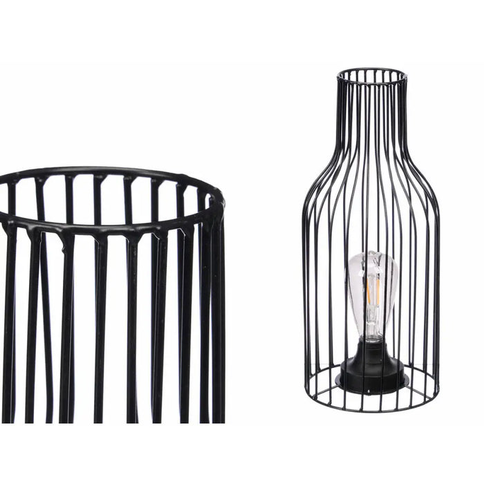 Настолна лампа Gift Decor Черен Бутилка (6 броя)