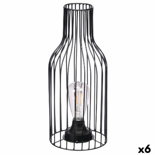 Настолна лампа Gift Decor Черен Бутилка (6 броя)