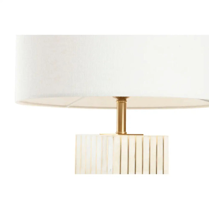 Настолна лампа Home ESPRIT Бежов Златен 50 W 220 V