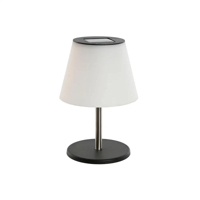 Настолна лампа Home ESPRIT Бял Черен PVC Неръждаема стомана