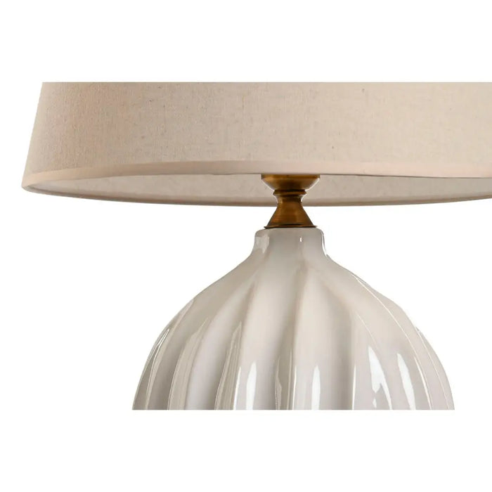 Настолна лампа Home ESPRIT Бял Порцелан 50 W 220 V 40 x 40