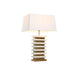 Настолна лампа Home ESPRIT Бял Златен 50 W 220 V