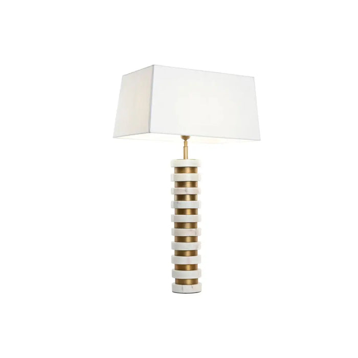 Настолна лампа Home ESPRIT Бял Бежов Златен 50 W 220 V