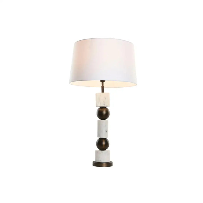 Настолна лампа Home ESPRIT Бял Бронз 50 W 220 V