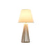 Настолна лампа Home ESPRIT Бял Дървен 50 W 220 V 30 x 30 x