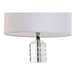 Настолна лампа Home ESPRIT Бял Кристал 50 W 220 V 25 x 25 x