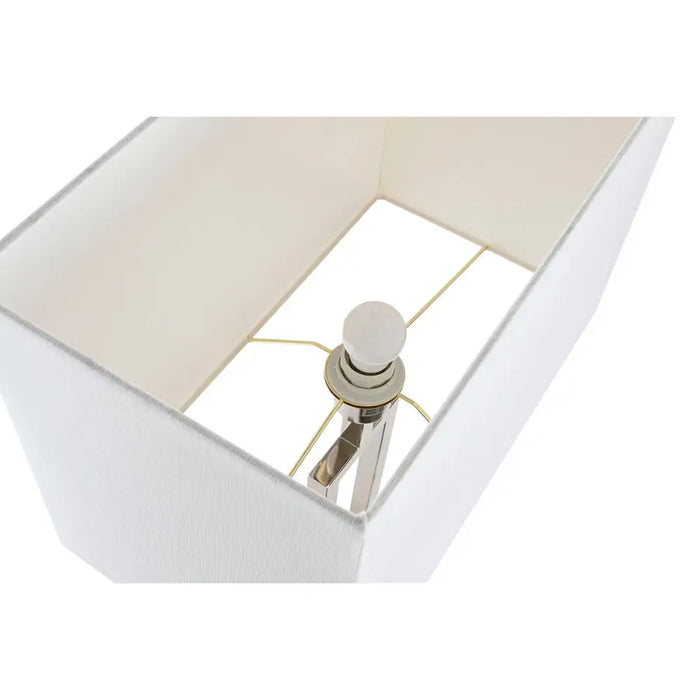Настолна лампа Home ESPRIT Бял Сребрист 50 W 220 V