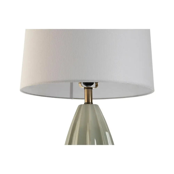 Настолна лампа Home ESPRIT Бял Зелен Каменинов 50 W 220 V