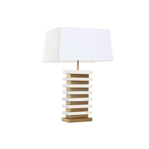 Настолна лампа Home ESPRIT Бял Златен 50 W 220 V