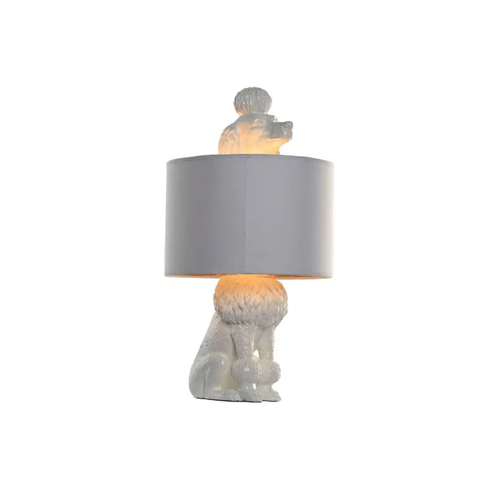 Настолна лампа Home ESPRIT Бял Златен 50 W 220 V