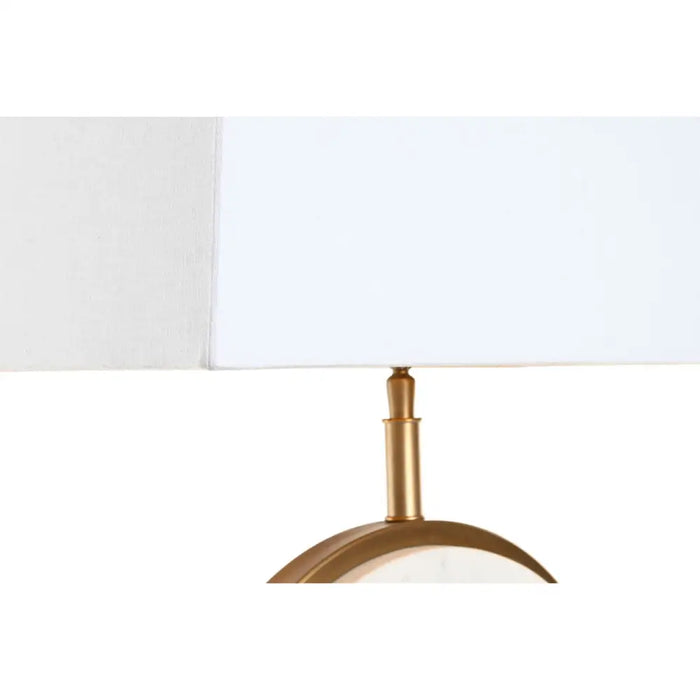 Настолна лампа Home ESPRIT Бял Златен 50 W 220 V
