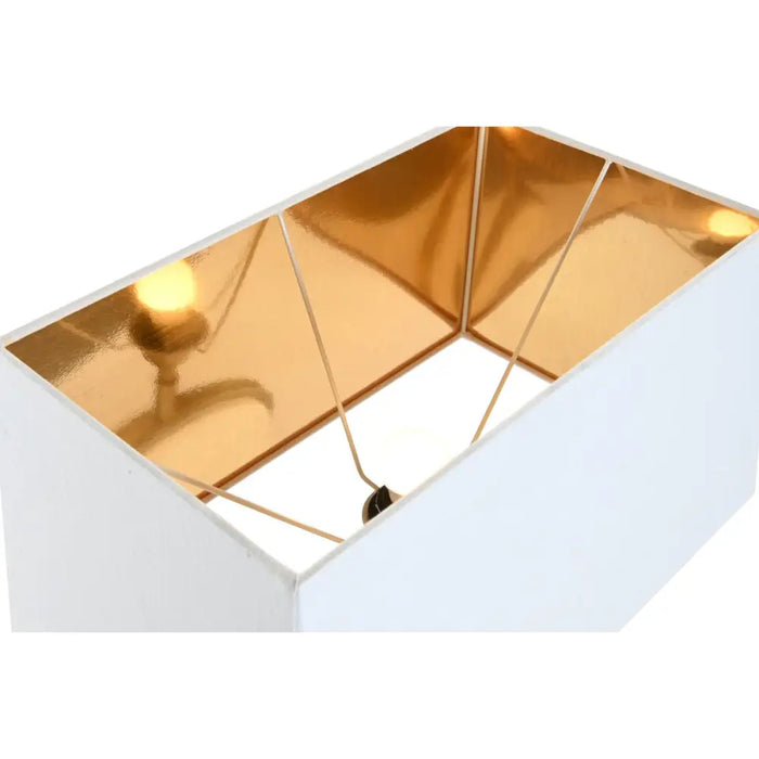 Настолна лампа Home ESPRIT Бял Златен 50 W 220 V